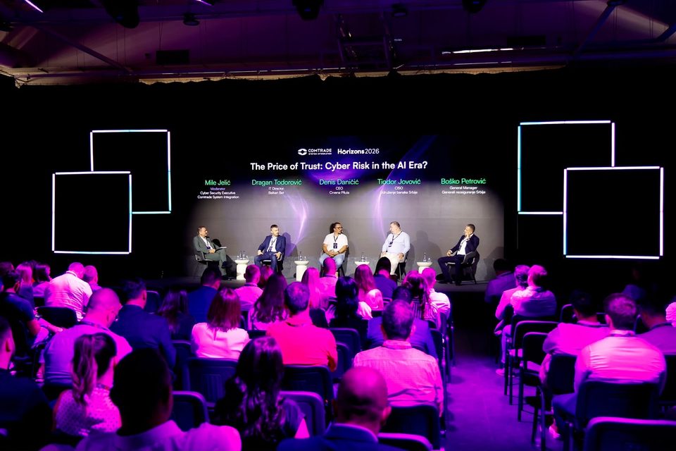 Puna sala na Horizons 2026, Comtrade Event Center, Beograd